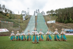 Ceremonia na skoczniach w Czajkowskim (fot. Pavel Semyannikov)