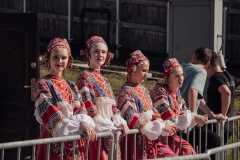 Kobiet w regionalnych strojach w Czajkowskim (fot. Alexey Kabelitskiy)