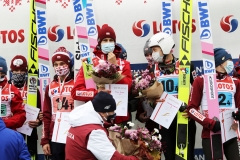 Ceremonia dekoracji najlepszych drużyn (fot. Julia Piątkowska)