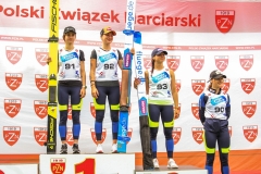Czołowa czwórka konkursu kobiet, od lewej: N.Konderla, K.Rajda, K.Karpiel, W.Przybyła (fot. Ewa Skrzypiec)