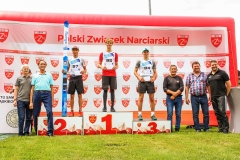 Podium w kategorii open mężczyzn, na podium od lewej: M.Gruszka, J.Habdas, K.Leja (fot. Ewa Skrzypiec)
