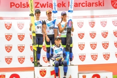 Czołowa czwórka konkursu kobiet, od lewej: N.Konderla, K.Rajda, K.Karpiel, W.Przybyła (fot. Ewa Skrzypiec)