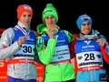 Medaliści MŚ w lotach (od lewej: Gangnes, Prevc, Kraft), fot. Bartosz Leja