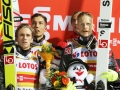 Norwescy zwycięzcy (Fannemel, Forfang, Tande, Johansson), fot. Julia Piątkowska
