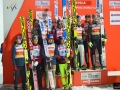 Austriacy, Polacy i Norwegowie na podium (fot. Julia Piątkowska)