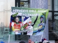 Transparent fanklubu słoweńskich skoczków (fot. Julia Piątkowska)