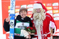 Naoki Nakamura ze Świętym Mikołajem (fot. Julia Piątkowska)