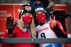 Chiara Hoelz i Eva Pinkelnig (fot. Daniel Maximilian Milata / Maxim's Sports)