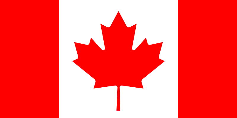 Kanada Flaga - Klasyfikacja