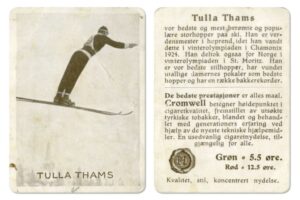 Read more about the article 123. rocznica urodzin legendy. Jacob Tullin Thams zdobył olimpijski medal nie tylko w skokach