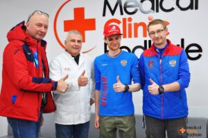 Read more about the article Denis Kornilov ze wsparciem polskiej kliniki po upadku!
