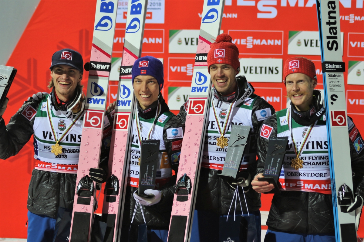 You are currently viewing MŚwL Oberstdorf: Norwegowie mistrzami świata, Polacy z brązowym medalem!