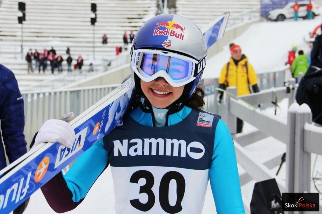Read more about the article Sarah Hendrickson kończy karierę. „Nie odsuwam się od rodziny skoków narciarskich”
