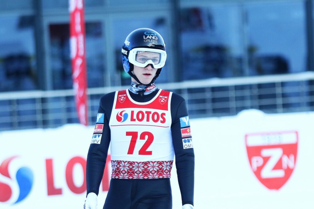 Read more about the article FIS Cup Szczyrk: David Haagen wygrywa serię próbną, Kacper Tomasiak drugi