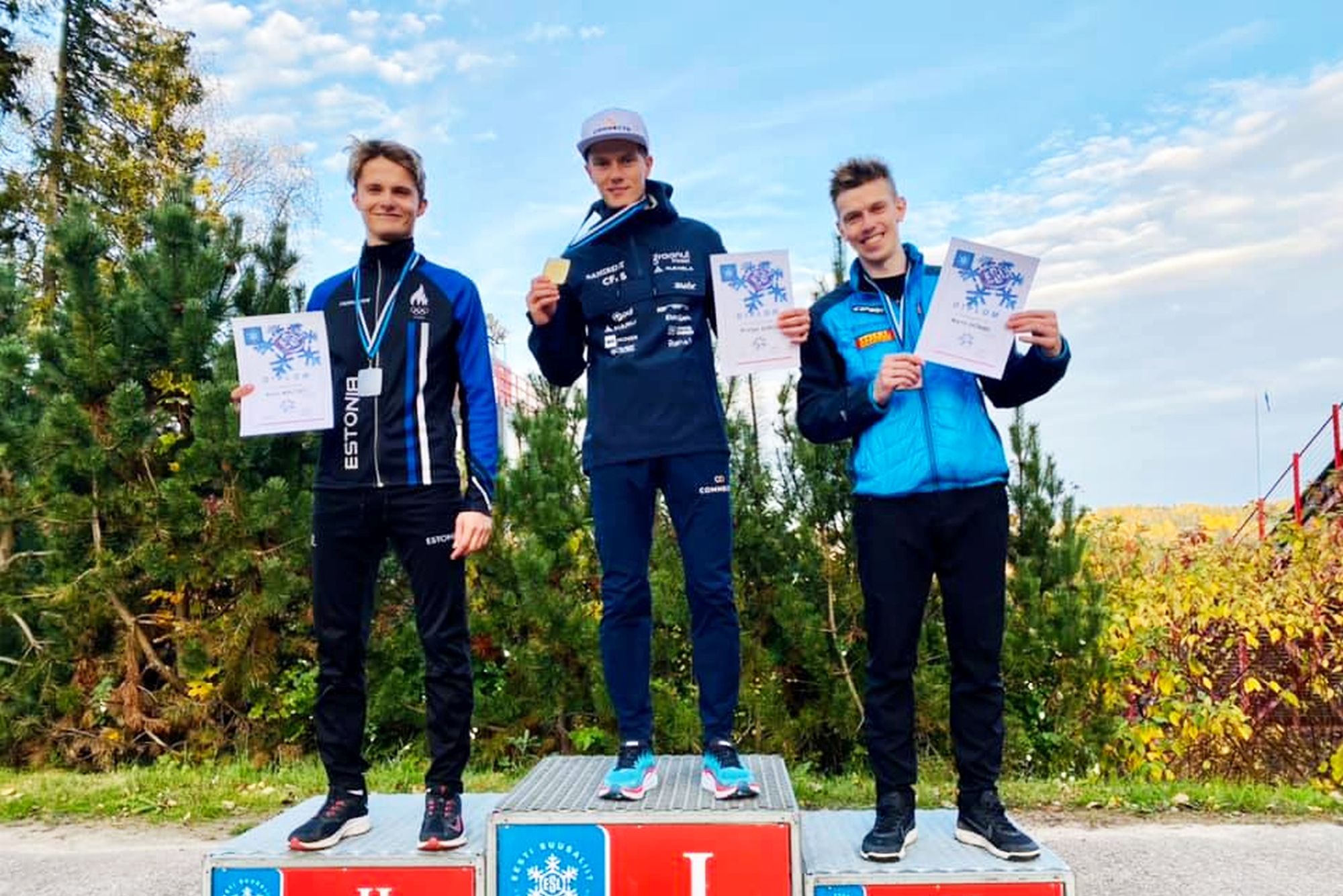 You are currently viewing Kombinator norweski najlepszy na mistrzostwach Estonii w skokach narciarskich w Otepää
