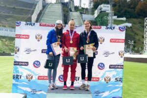 Read more about the article Irina Avvakumova mistrzynią Rosji na igelicie. Padł rekord skoczni olimpijskiej w Krasnej Polanie