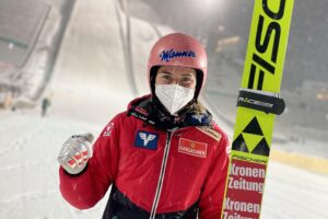 Read more about the article Marita Kramer odzyskuje prowadzenie w Pucharze Świata: „Miło jest móc nadal nosić żółty plastron”