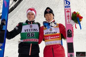 Read more about the article PŚ Lahti: Wspólne zwycięstwo Graneruda i Kobayashiego, Kubacki siódmy