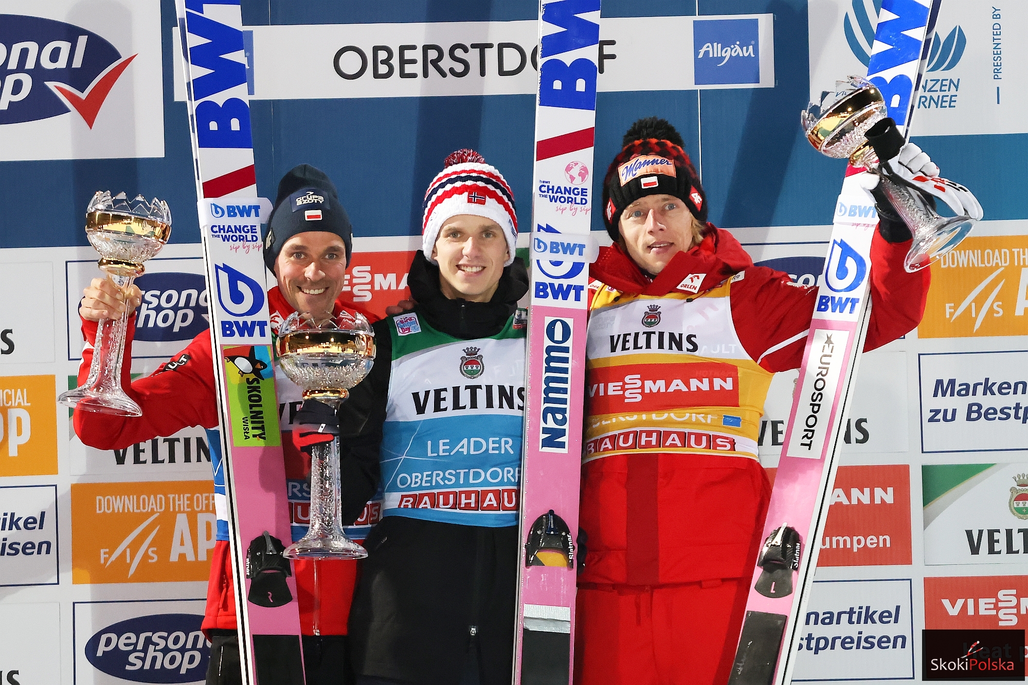 You are currently viewing PŚ (TCS) Oberstdorf: Wielkie zwycięstwo Graneruda, Żyła i Kubacki na podium!