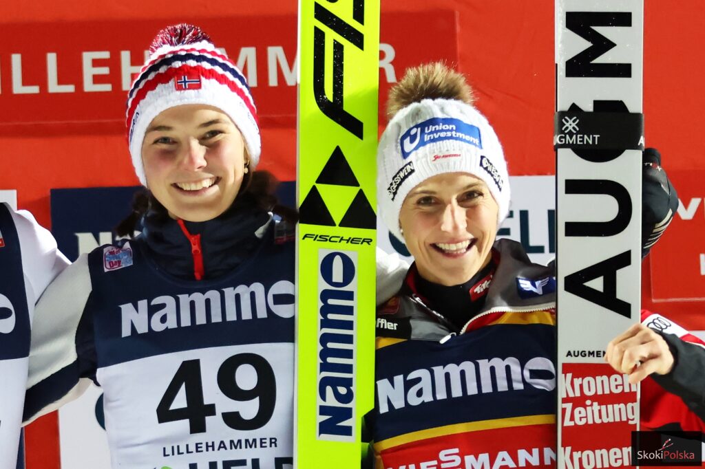 Read more about the article PŚ (Raw Air) w Lillehammer: Silje Opseth wygrywa konkurs, Eva Pinkelnig pewna Kryształowej Kuli!