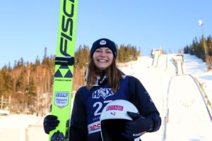 Read more about the article Joséphine Pagnier o sobotnim podium w Lillehammer: „Dzisiejsze skoki dobrze wróżą na przyszłość”