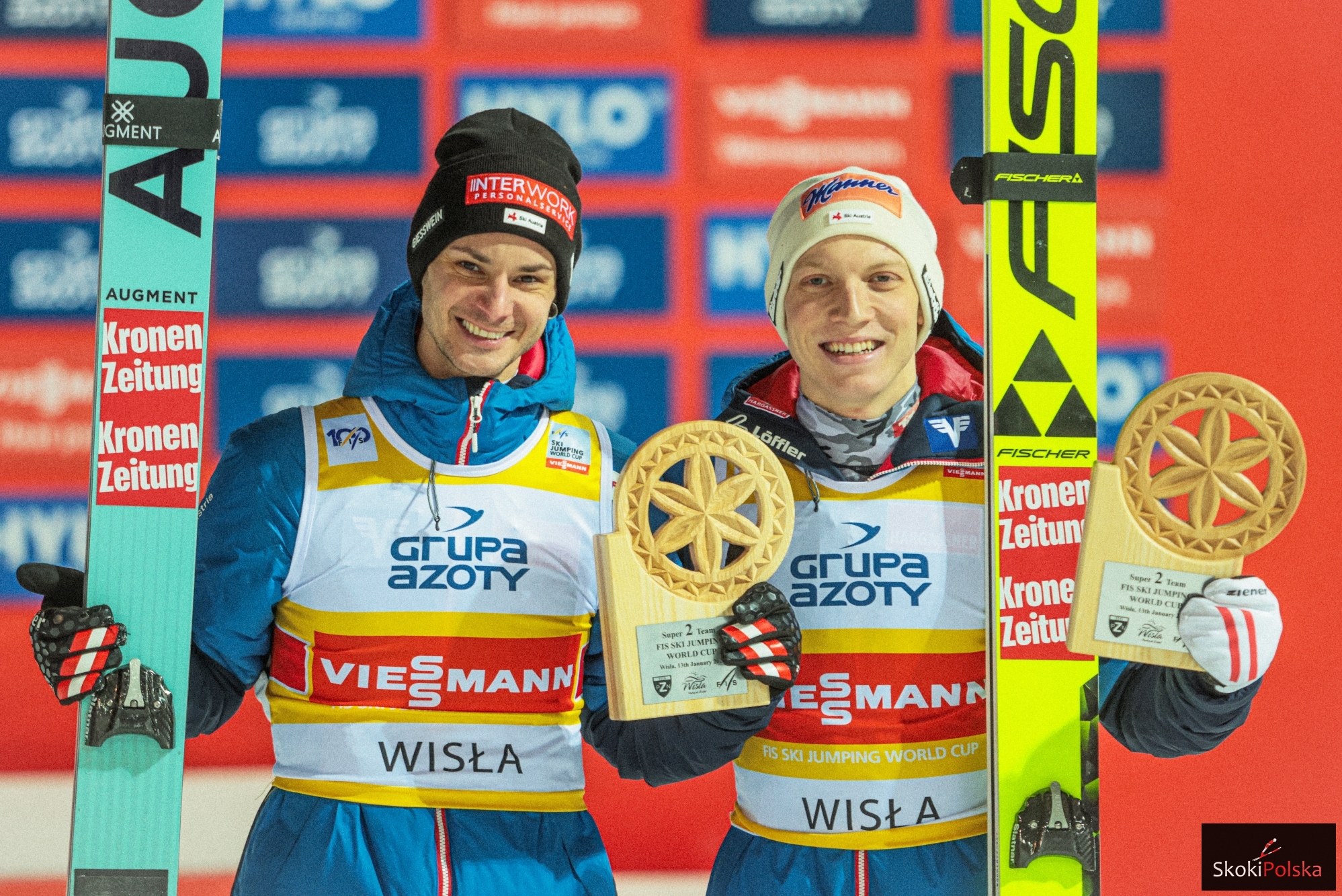Austriacy, od lewej: Manuel Fettner i Jan Hörl (fot. Julia Piątkowska)