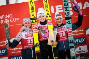 Read more about the article PŚ kobiet w Lahti: Križnar wygrywa z rekordem skoczni, Twardosz drugi raz z punktami tej zimy