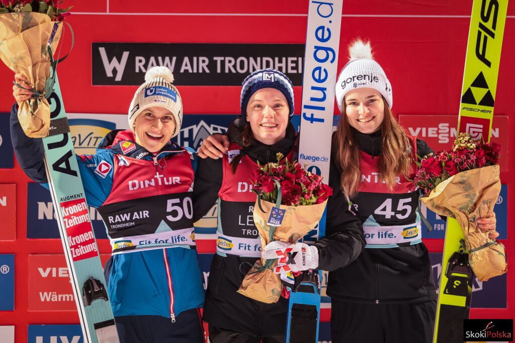 Read more about the article PŚ Pań (Raw Air) TRONDHEIM: Eirin Maria Kvandal ponownie triumfuje. Nika Prevc poza podium